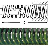 danly SPRG.0.375X 1.25-綠色 零件號(hào)9-0605-11
