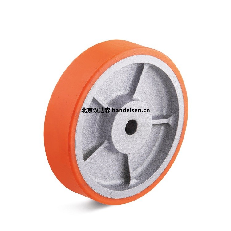torwegge特殊鑄鐵輪輞上的圓柱形聚氨酯輪 滑動(dòng)軸承 300mm torwegge特殊鑄鐵輪輞上的圓柱形聚氨酯輪 滑動(dòng)軸承 300mm
