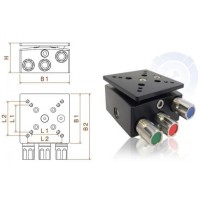 Korek傾斜工作臺 NT70 可調(diào)節(jié)連接元件