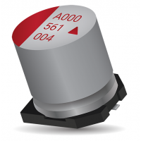 AVX APA系列貼片鋁導(dǎo)電聚合物電解電容器 可提高ESR，耐久性