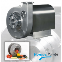 Pomac通道泵 CP AGF系列，適用于泵送土豆，蔬菜和水果