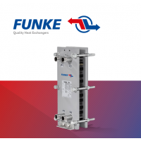 FUNKE 螺栓板式換熱器，具有高熱性能，設計緊湊，投資成本低