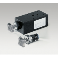Bieri Hydraulik 截止閥AV700，在高達 700 bar 的任何壓力下鎖定液壓連接