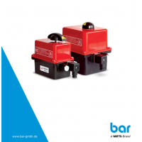 bar GmbH 電動執(zhí)行器 STV系列，使用壽命長、運行可靠性高等特點