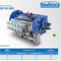 Hauhinco EHP-5K 400S 五工柱塞泵，帶板閥，工作壓力高達 420 bar