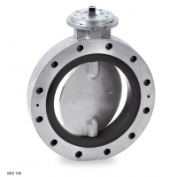德國(guó)Warex Valve 蝶閥DKZ 103系列，用于溫度超過(guò) 200°C 的熱氣體