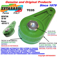 ZETASASSI? 自動旋轉臂張緊器TC系列，可提高鏈條和皮帶的耐用性